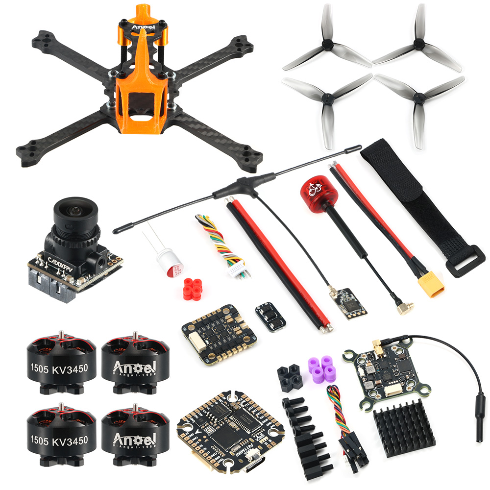 Angel35 3.5 inç Freestyle FPV  - Speedybee F405 V4 Bls 55A Stack incelemesi ve fiyatı